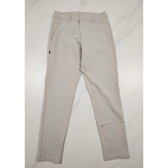 BYLT Basics Other - BYLT Pants Mens 31 Chino Everyday Pant 2.0 Slim fit Sand Stretch